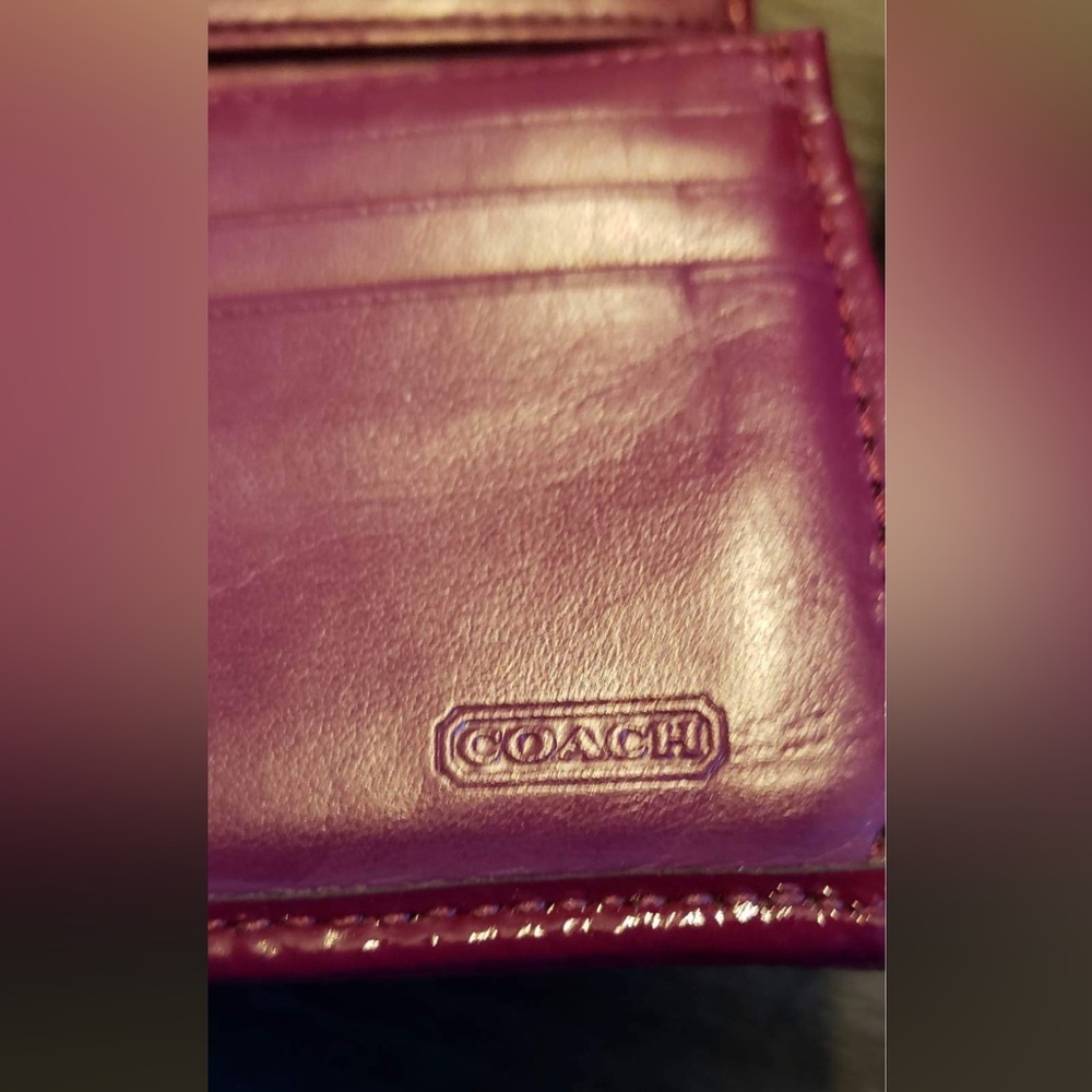 Coach bag vintage ergo Purple bag - Picture 8 of 14